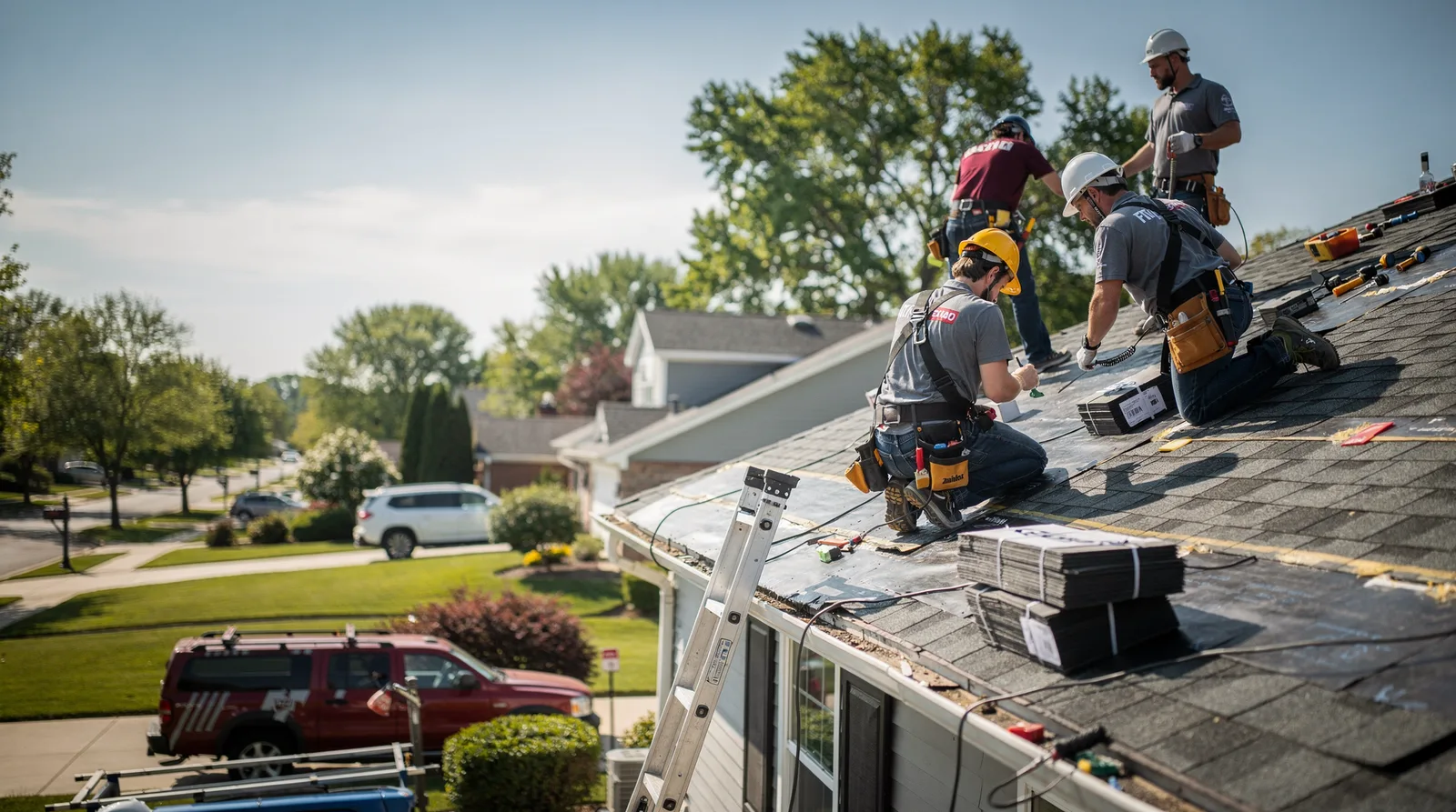 Roof Repair in Buda, IL around you